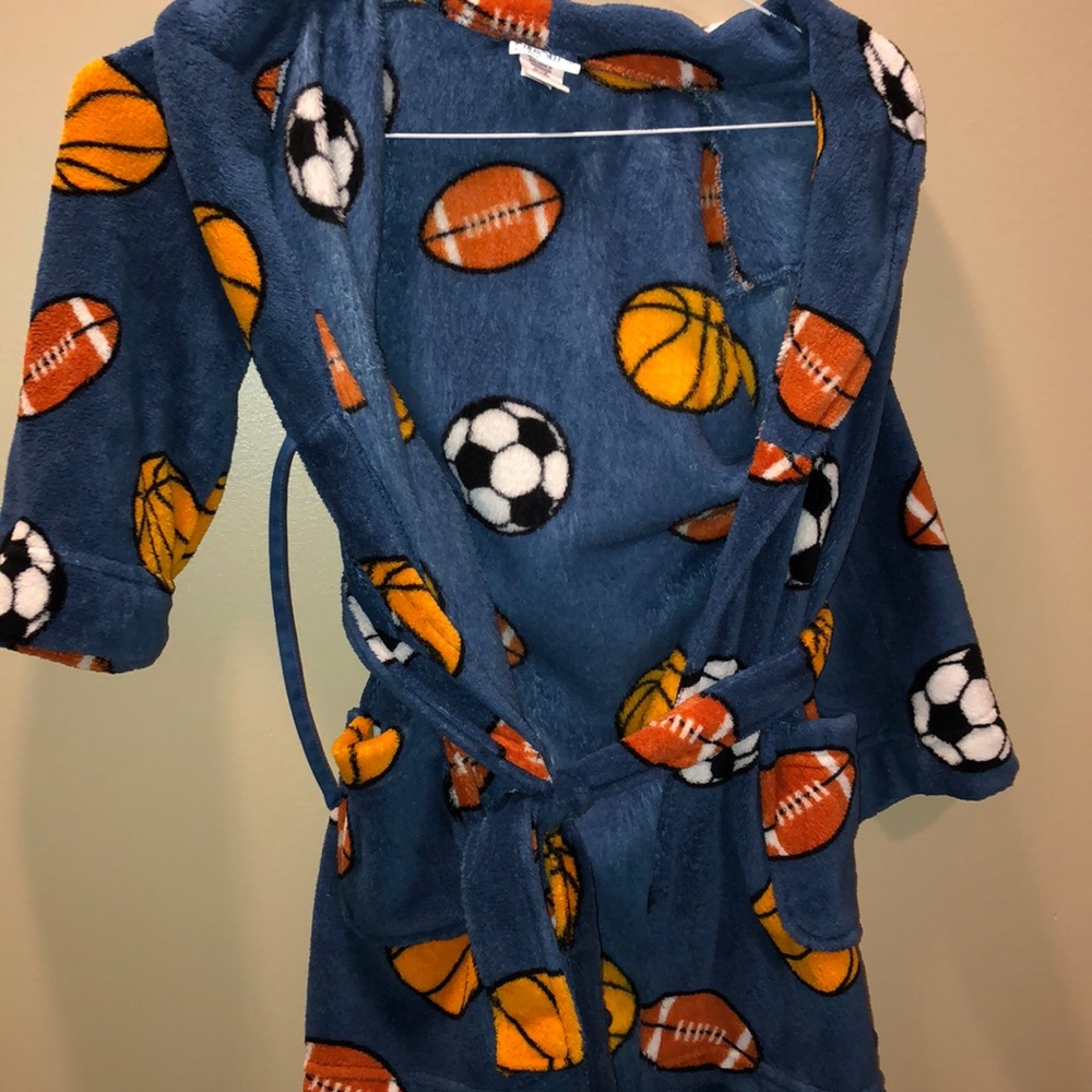 Boys bath robe.